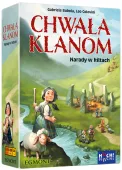 Prosta strategiczna gra karciana Chwała Klanom Narady w kiltach 2-4 graczy