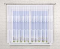 Firana gotowa 400x140, "2 fale