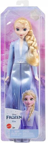 DISNEY KRAINA LODU LALKA KSIĘŻNICZKA ELSA w pięknej, niebieskiej sukni na Arena.pl