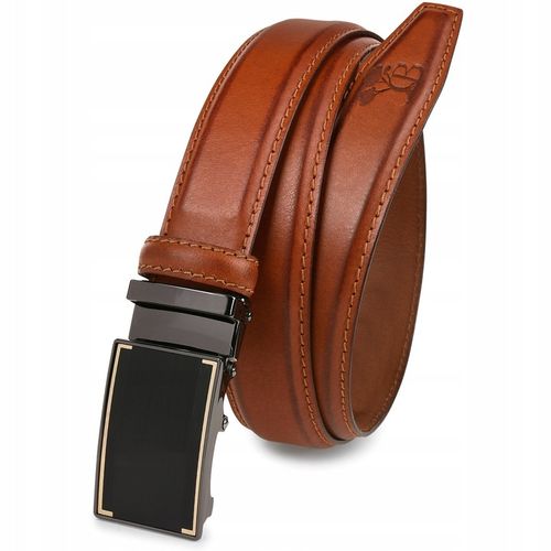 Pasek męski skórzany do spodni automat Beltimore na Arena.pl