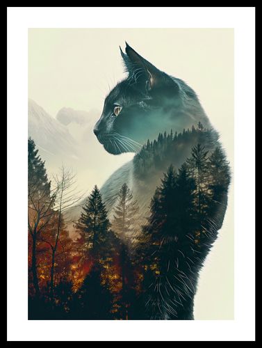 Plakat 29,7x42cm Koci Duch Lasu na Arena.pl