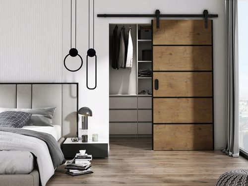 DRZWI PRZESUWNE Black one LOFT 90 na Arena.pl