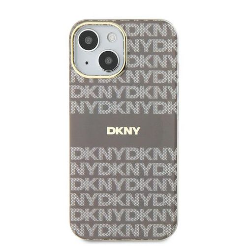 Etui DKNY do iPhone 15, iPhone 14, iPhone 13, Beżowy, MagSafe na Arena.pl