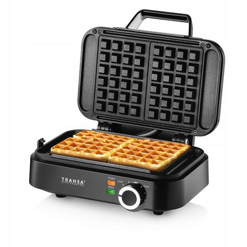 GOFROWNICA NA 2 DUŻE GOFRY REGULACJA TEMPERATURY i STOPNIA WYPIEKANIA 1500W na Arena.pl