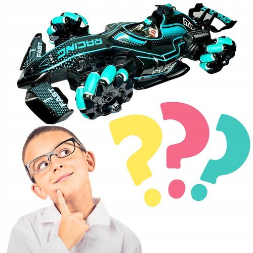 SAMOCHÓD ZDALNIE STEROWANY DUŻY AUTO PILOT RC + ZEGAREK STERUJĄCY DRIFT 4x4 na Arena.pl