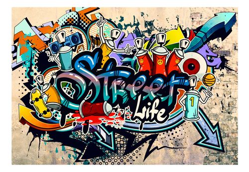 Fototapeta - Street Life 200x140 na Arena.pl