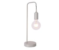 Laren lampa stołowa 1x40W E27 szary