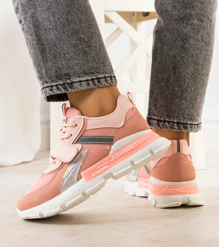 Różowe sneakersy Bolpy 36 na Arena.pl