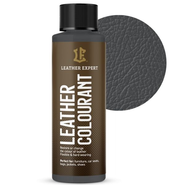 leather expert colourant - dark grey farba do skóry naturalnej zdjęcie 5