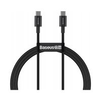 Kabel USB-C do USB-C Baseus Superior Series, 100W, 1m (czarny)