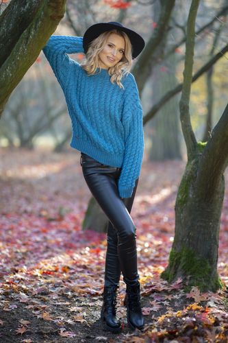 Sweter F591 Ecru UNI na Arena.pl