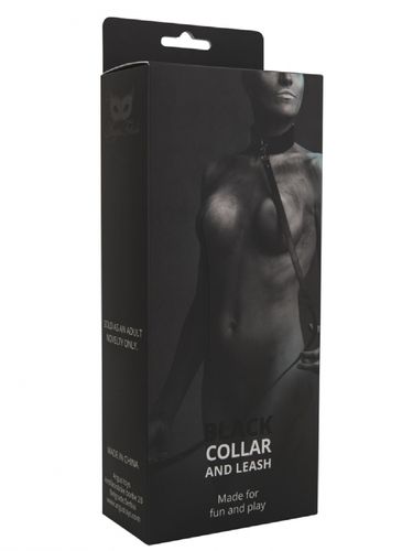 black collar and leash na Arena.pl