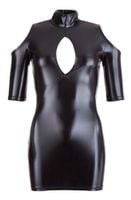 sukienka mini cold shoulder cottelli party czarna l