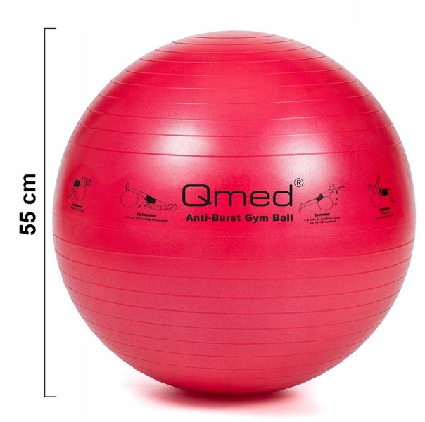 Piłka rehabilitacyjna gimnastyczna do ćwiczeń fitness siedzenia ABS zdjęcie 6