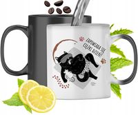 Kubek Magiczny Z Kotkiem Kotek Zmieniający Kolor Z Nadrukiem Ze Zdjęciem