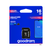Goodram karta pamięci microSD 16 GB Class 10 UHS-I Adapter SD