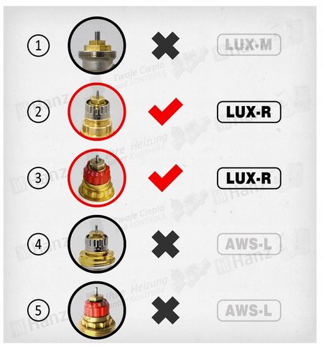 Termostat GRZEJNIKOWY RA-N do KALORYFERÓW PURMO Głowic termostatyczna na Arena.pl