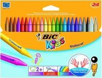 kredki świecowe bic plastidecor 24 kol. 0722