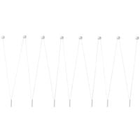 Loftowa LAMPA wisząca Viva VII Bianco Orlicki Design metalowa OPRAWA tuby ZWIS designerski biały