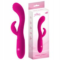 Silikonowy, elegancki wibrator króliczek