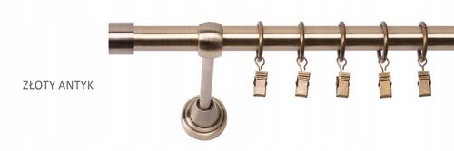 KARNISZ POJEDYNCZY 180 CM 19 MM SMART METALOWY 3 KOLORY RENA na Arena.pl