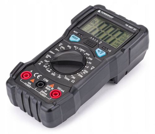MULTIMETR CYFROWY ELEKTRYCZNY MIERNIK PRĄDU LCD PM-MMT-60 na Arena.pl