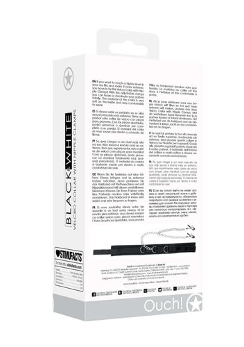 velcro collar with nipple clamps - with adjustable straps na Arena.pl