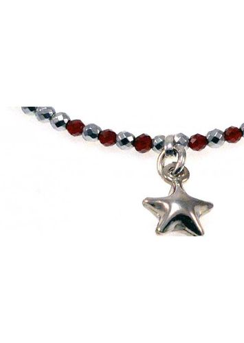 Bransoletka Gwiazda Granat 925 na Arena.pl