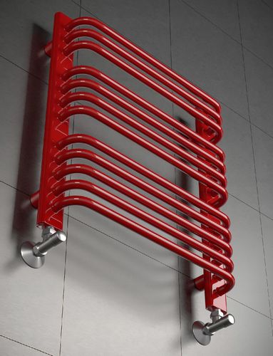 GRZEJNIK ŁAZIENKOWY STELLA 1120x450 CZERWONY na Arena.pl