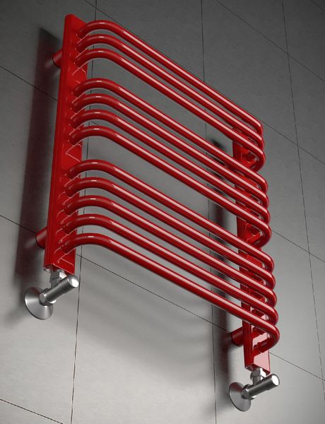 GRZEJNIK ŁAZIENKOWY STELLA 1120x450 CZERWONY zdjęcie 5