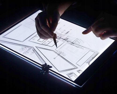 TABLET GRAFICZNY XL LED - PREZENT NA ŚWIĘTA - DESKA KREŚLARSKA PODŚWIETLANA na Arena.pl