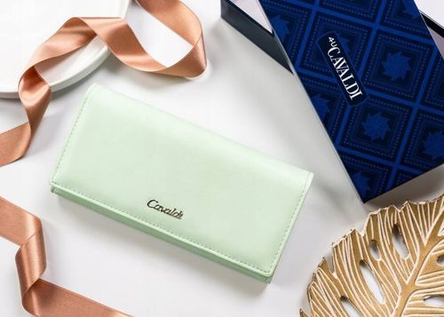 elegancki, duży portfel damski ze skóry ekologicznej - 4u cavaldi na Arena.pl