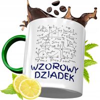 Kubek Zielony Dla Dziadka Na Prezent Urodziny Z Nadrukiem Ze Zdjęciem