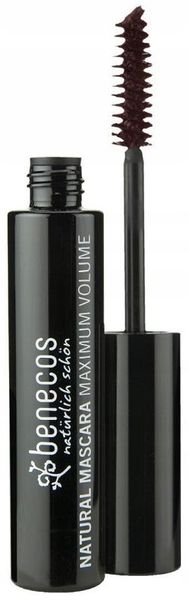 Benecos Mascara Maximum Volume 8ml - Smooth Brown zdjęcie 1