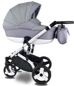 MEGA OKAZJA Wózek Dziecięcy Lameiro zestaw 3w1 Gondola Spacerówka Fotelik