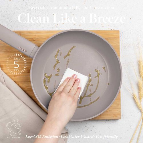 patelnia tytanowa 24cm berlinger haus bh-8083 taupe na Arena.pl