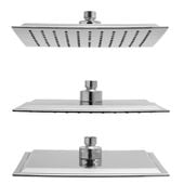 Deszczownica prysznicowa natryskowa 25 x 25 cm chrom - Yoka