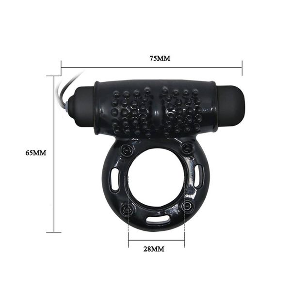 Pierścień Na Penisa Z Wibratorem - Power Ring Remote Control zdjęcie 7