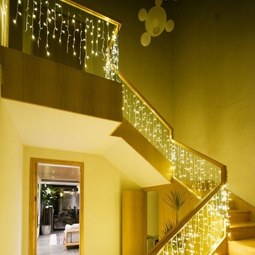 KURTYNA SOPLE 500 LED ZEWNĘTRZN BIAŁY CIEPŁY FLASH na Arena.pl