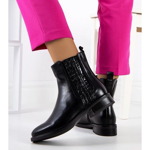 Czarne botki r.38 na Arena.pl