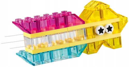 11040 - LEGO Classic - Magiczny zestaw z przezroczystymi klockami na Arena.pl