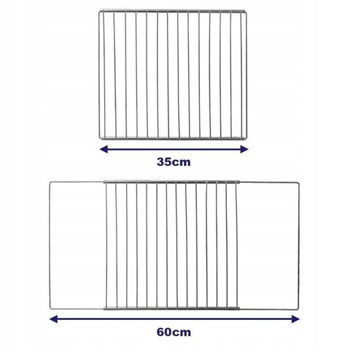 Ruszt DO PIEKARNIKA regulowany uniwersalny kratka do pieczenia na Arena.pl
