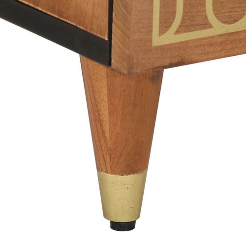 Szafki nocne, 2 szt., 40x33x46 cm, lite drewno mango na Arena.pl