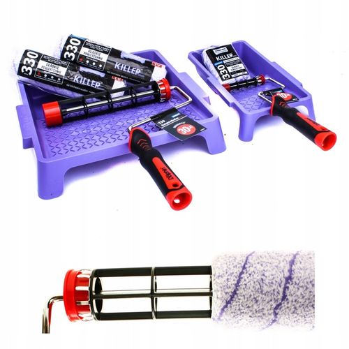 ZESTAW BLUE DOLPHIN SERIA 330 4x Wałek Spinner 25cm 9mm Uchwyt dr25 na Arena.pl