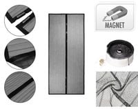 MOSKITIERA SIATKA MAGNETYCZNA NA DRZWI OKNO 210x100
