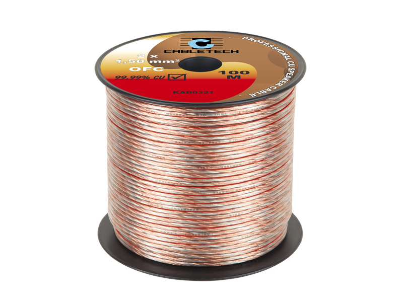 KAB0321 Kabel glosnikowy OFC 1,5mm zdjęcie 1