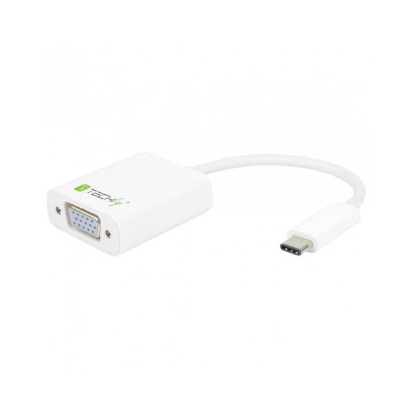 ADAPTER TECHLY  USB C 3.1 NA VGA M/Ż 020423 zdjęcie 1