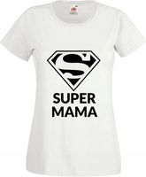Koszulka SUPER MAMA z napisem superman dla mamy