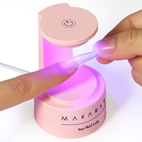 Makartt Mini Lampa UV LED Do Paznokci 5W Różowa USB Typ C