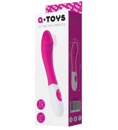 Prosty wibrator z silikonu na Arena.pl